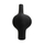 Dekor tavoline qeramike seri Arken 19x7,5x33,5Hcm (HM4620.02), zezë