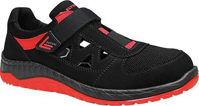 Sandal pune sigurie Elten LONNY Red Easy ESD S1P, nr. 39, e zezë me të kuqe