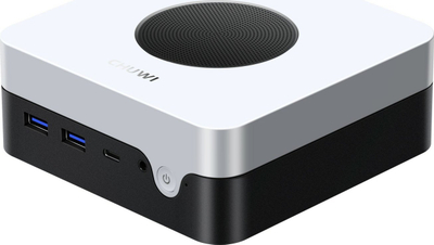 Kompjuter i vogël CHUWI LarkBox X, Intel N150, 16GB RAM, 512GB SSD, bardhë e zi