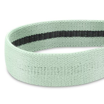 Shirit elastik fitnesi Spokey COTI FLEX Medium, rezistencë 7–12 kg, pëlhurë, jeshil