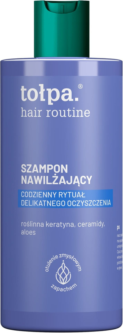 Shampo flokësh Tołpa Hair Rituals Moisturizing, 300 ml, për hidratim, për përdorim të përditshëm