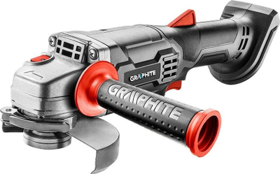 Mulli këndor pa kabllo Graphite Energy+ 58GE130, 18V, 125mm