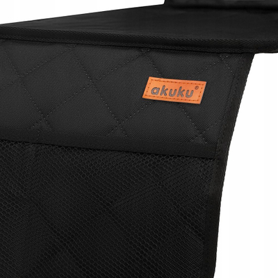 Mbrojtës ulëse makine Akuku për kalamaj, me sipërfaqe antirrëshqitëse, material i fortë, i zi