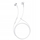 Kufje me kabllo Baseus HZ19, 3.5mm, semi in ear, të bardha