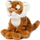 Lodër pelushi WWF Wild Tiger, 23 cm, portokalli
