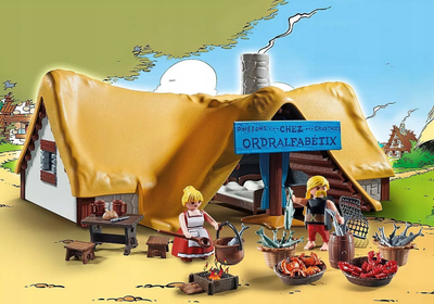 Set lodrash Playmobil 71266 Asterix, kasolle e Unhygienix, 73 pjesë, shumëngjyrëshe
