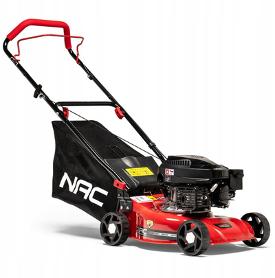 Kositëse me benzinë NAC LP41-127R-SE, motor 127cc, gjerësi prerje 41 cm, e kuqe