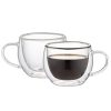 Gotë termike Zyle ZY2408DG, 80 ml, set me 2 copa, transparente