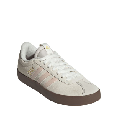 Патики Adidas VL Court 3.0 W JR0954, велур кожа, гумен ѓон, бели