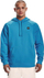 Bluzë me kapuç Under Armour Rival Fleece për meshkuj, M, me xhep kangur, blu
