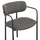 Karrige ngrënieje Kritter 58x53x76Hcm (HM9994.02), zezë/ gri