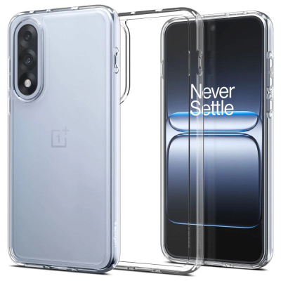Kapak telefoni Spigen Ultra Hybrid për OnePlus Nord 5 5G, transparent