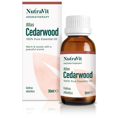 Vaj Esencial Atlas Cedarwood nga NutraVit, 30ml