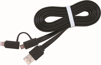 Kabllo Gembird USB-A - Lightning, 1m, e zezë