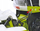 Model lodër Claas Direct Disc 520, shkallë 1:32, me rimorkjo, jeshile