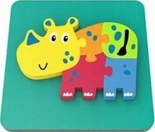 Dyshek puzzle për kalamaj Madej Pian, 6 copa, EVA, shumëngjyrësh