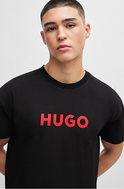 Set pizhama HUGO BOSS, të zeza