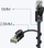 Kabllo rrjeti Ugreen 70332, RJ45 Cat 6A UTP, 1 m, e zezë