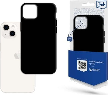 Mbulesë telefoni 3MK Matt Case për iPhone 15 Pro 6.1", e zezë
