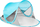 Tendë plazhi Spokey Stratus BL 926782, hapje automatike, mbrojtje UV40, blu