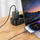 Karikues muri Hoco N62, 30W PD QC, me kabllo USB C në Lightning, i bardhë