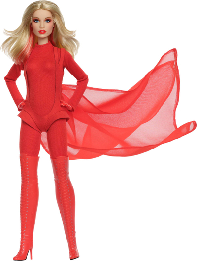 Kukull Barbie Signature Kylie Minogue, koleksion, 32cm, e kuqe
