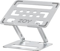 Mbajtëse për laptop ZOY ZLS08, e argjendtë