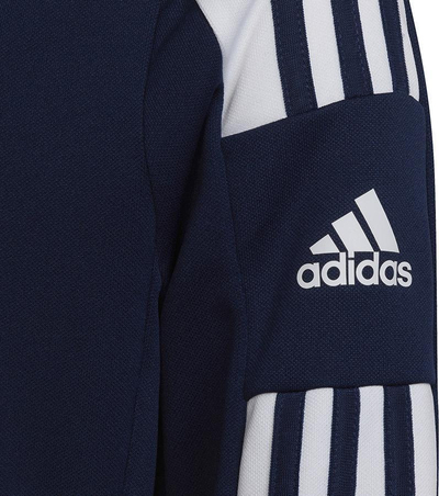 Xhaketë trajnimi për kalamaj Adidas Squadra 21 Jr HC6276, poliester i riciklum, Aeroready, blu navy