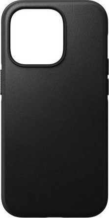 Mbrojtëse telefoni Nomad Modern Leather Case për iPhone 14 Pro, lëkurë natyrale, e zezë