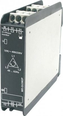 Rele monitoruese Relpol MR-GU3M2P, 2P 5A, 342-457V AC, për faza