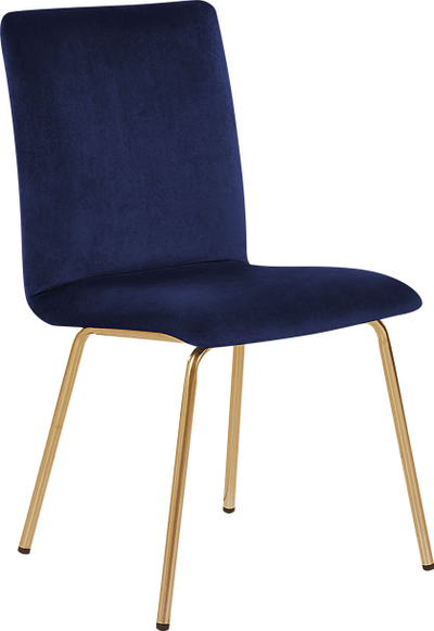 Set karrigesh për ngrënie RUBIO Velvet, 2 copë, metal, blu e errët