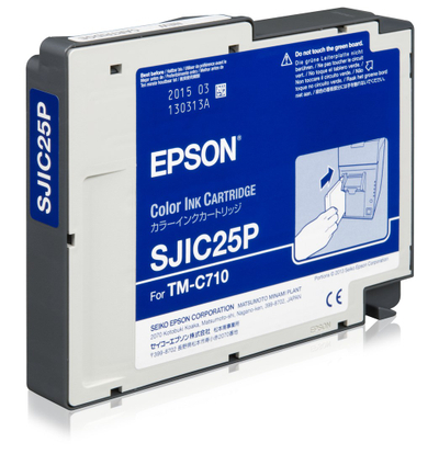 Патрони со боја Epson SJIC25P, за TM-C710, црни