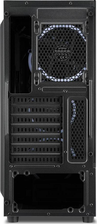 Kasë Sharkoon TK5M RGB, e zezë
