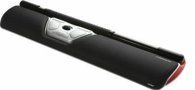 Ергономски глушец Contour Design RollerMouse Red, безжичен, црн