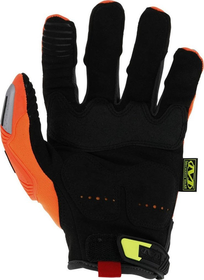 Doreza pune Mechanix Wear Hi-Viz M-PACT, me mbrojtje gome TPR, për ekran me prekje, portokalli
