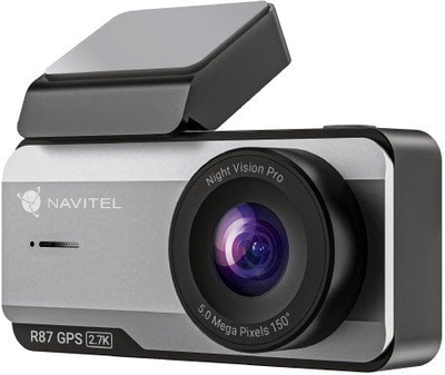 Двојна автомобилска камера Navitel R87 GPS, 2.7K, Wi‑Fi, со картичка 256GB