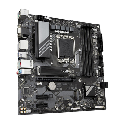 Матична плоча Gigabyte B760M DS3H, LGA 1700, DDR5, micro ATX, црна