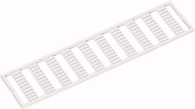 Etiketa markuese Wago WMB 10 x 31-40, set numrash 31-40, të bardha