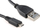 Kabllo Gembird, USB Type A - microUSB Type B, 0.5 m, e zezë