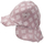 Kapelë verore për fëmijë Lodger Muslin Tribe Sun Hat, pambuk muslin, 0.5 TOG, rozë