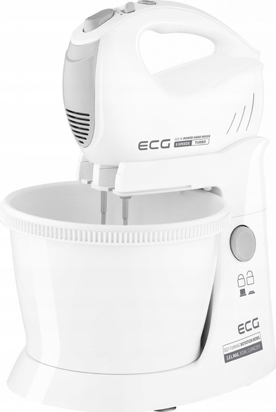 Mikser me tas ECG RSM 4052, 400W, 3.5L, i bardhë