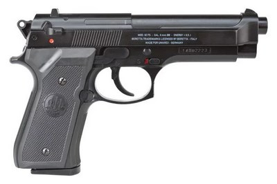 Pistoletë airsoft Beretta M92 FS HME, mekanizëm me sustë, e zezë