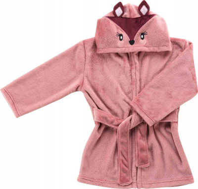 Rrobdeshambër për kalamaj Douceur d’intérieur Bambi, fleece, 5-6 vjeç, rozë
