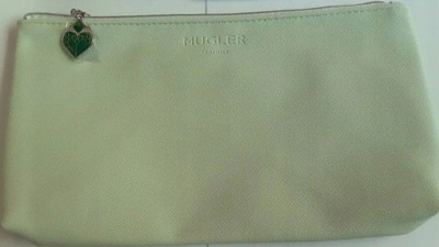 Çantë Thierry Mugler Fabric prej tekstili, e gjelbër
