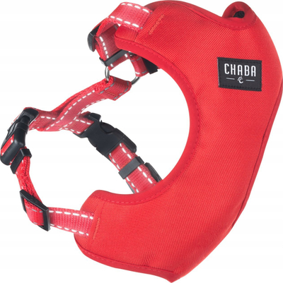 Parzmore për qen Chaba Guard Comfort Air, për qen mesatar M, reflektuese, e zezë