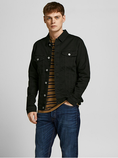 Xhaketë Jack & Jones JPSTALVIN mJC1237, e zezë, L