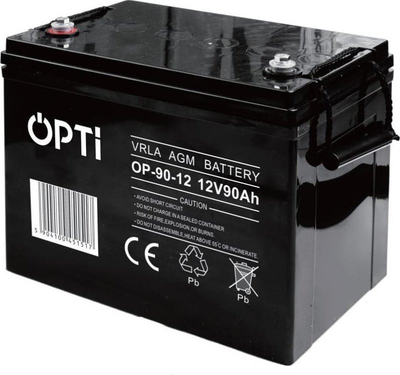 Bateri AGM Volt Polska Opti OP 90 12, 12V, 90Ah, e zezë
