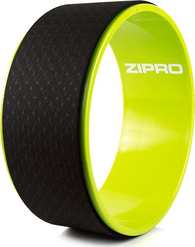 Rreth për joga Zipro, i zi / gjelbër