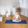 Tapet yoga HMS YM10, TPE, 182 x 61 x 0.8 cm, dy shtresa