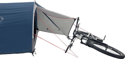 Çadër kampingu Easy Camp Vega 300 Compact, tip tuneli, për 3 veta, jeshile